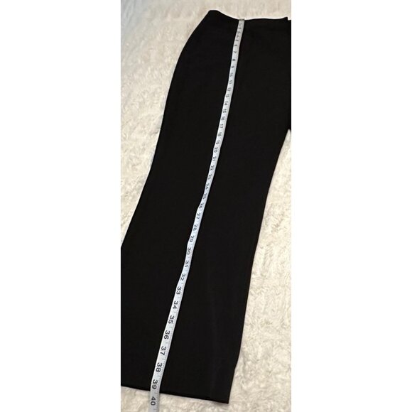 Rafaella Black High-Rise Dress Pants Polyester Rayon Blend Women's Size 14-READ - Picture 11 of 14